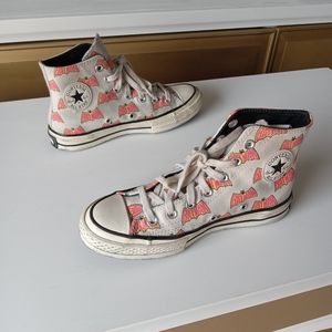 Converse Chuck Taylor 70 High 80th Anniversary DC Batman Shoes women's Sz 6